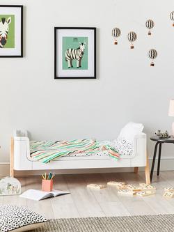 Gaia Baby Hera Junior Bed Extender - view 2, Natural/Walnut