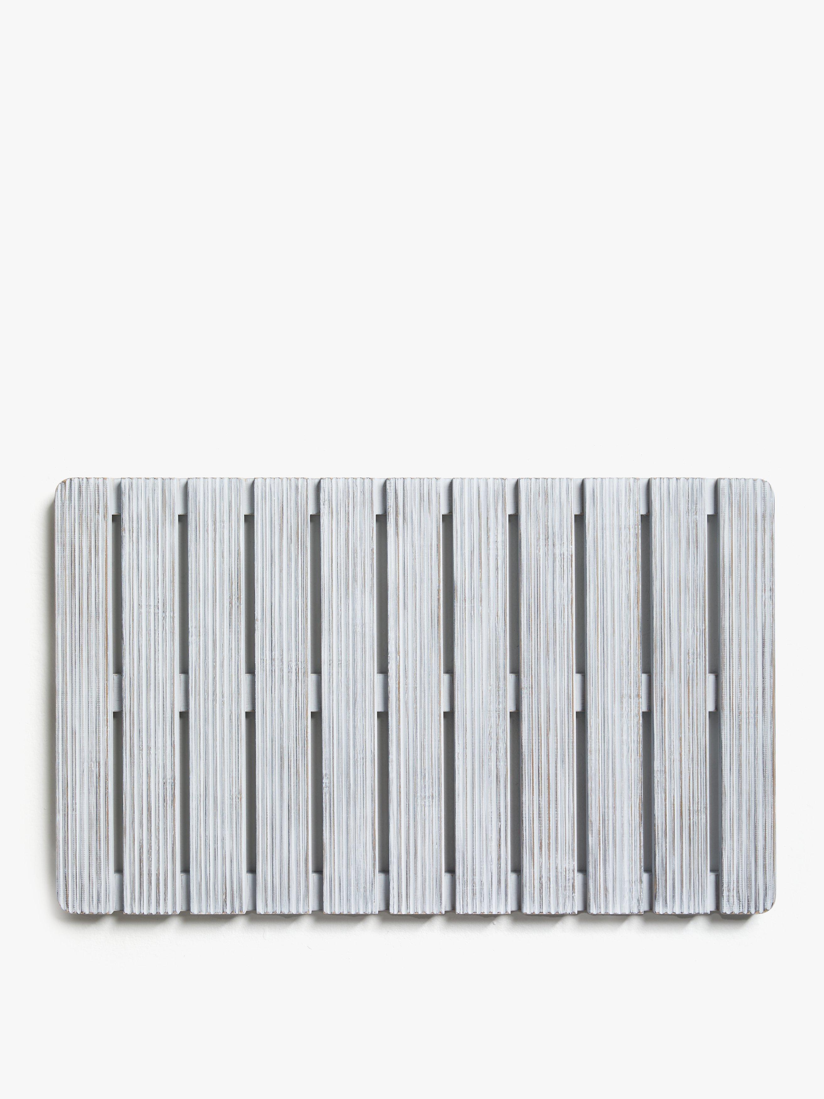 John Lewis FSC-Certified Bamboo Duckboard, White