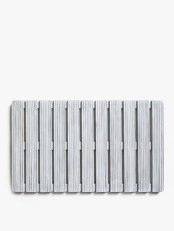 John Lewis FSC-Certified Bamboo Duckboard, White, White