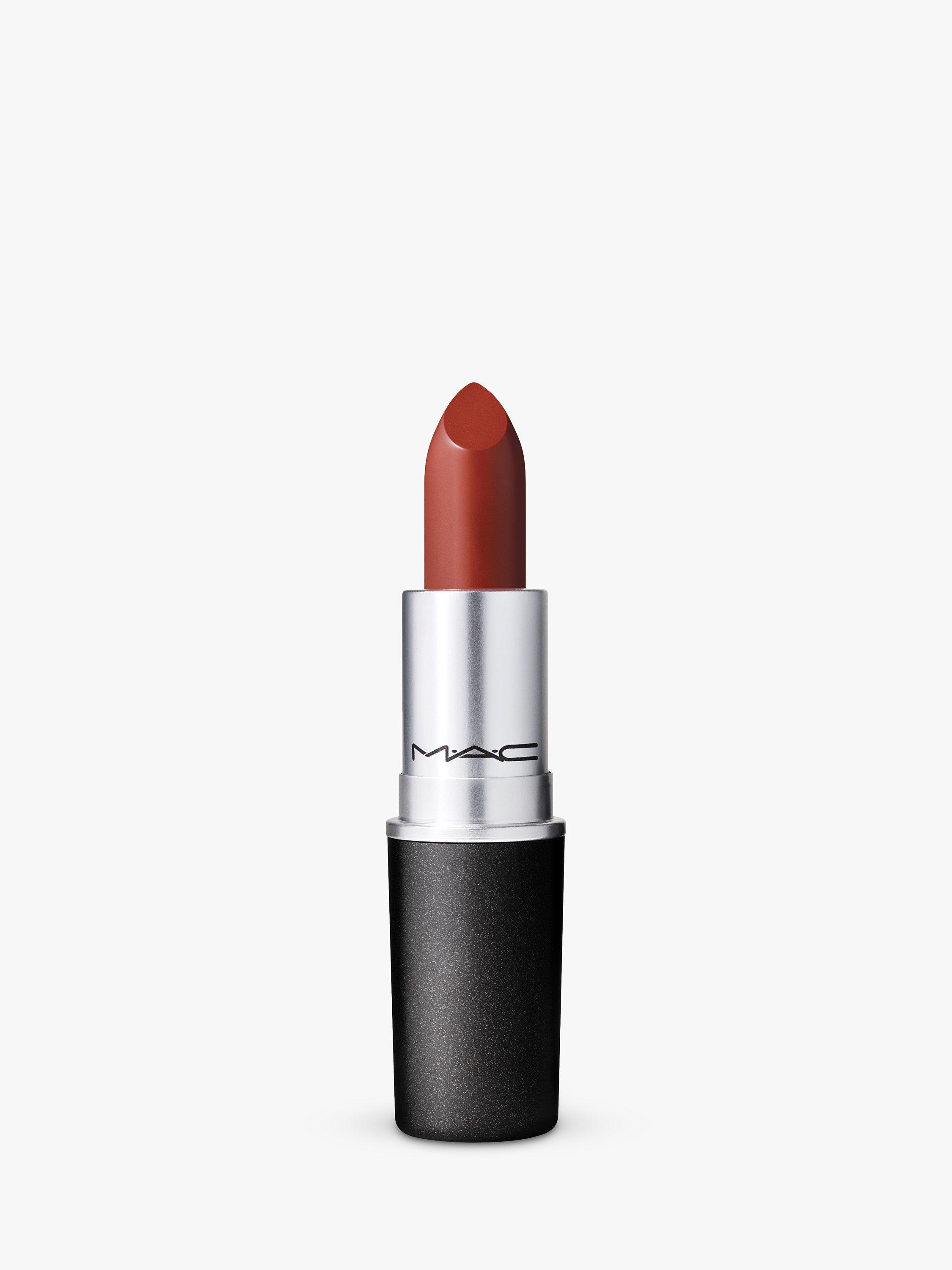 Product image 1 of 5, which shows MAC Lipstick - Amplified Creme, Spill The Tea