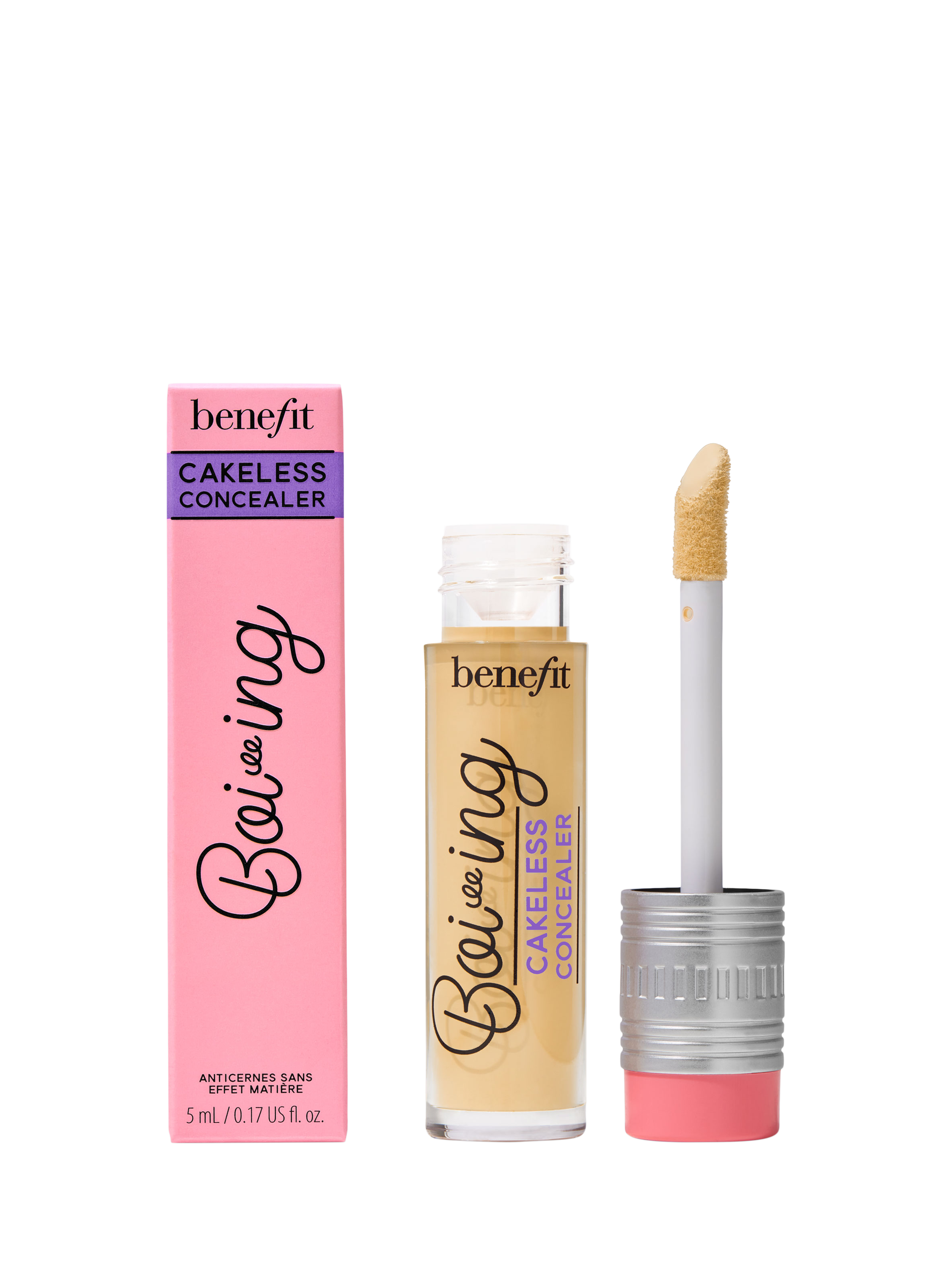 Product image 1 of 9, which shows Benefit Boi-ing Cakeless Liquid Concealer, Shade 6.4