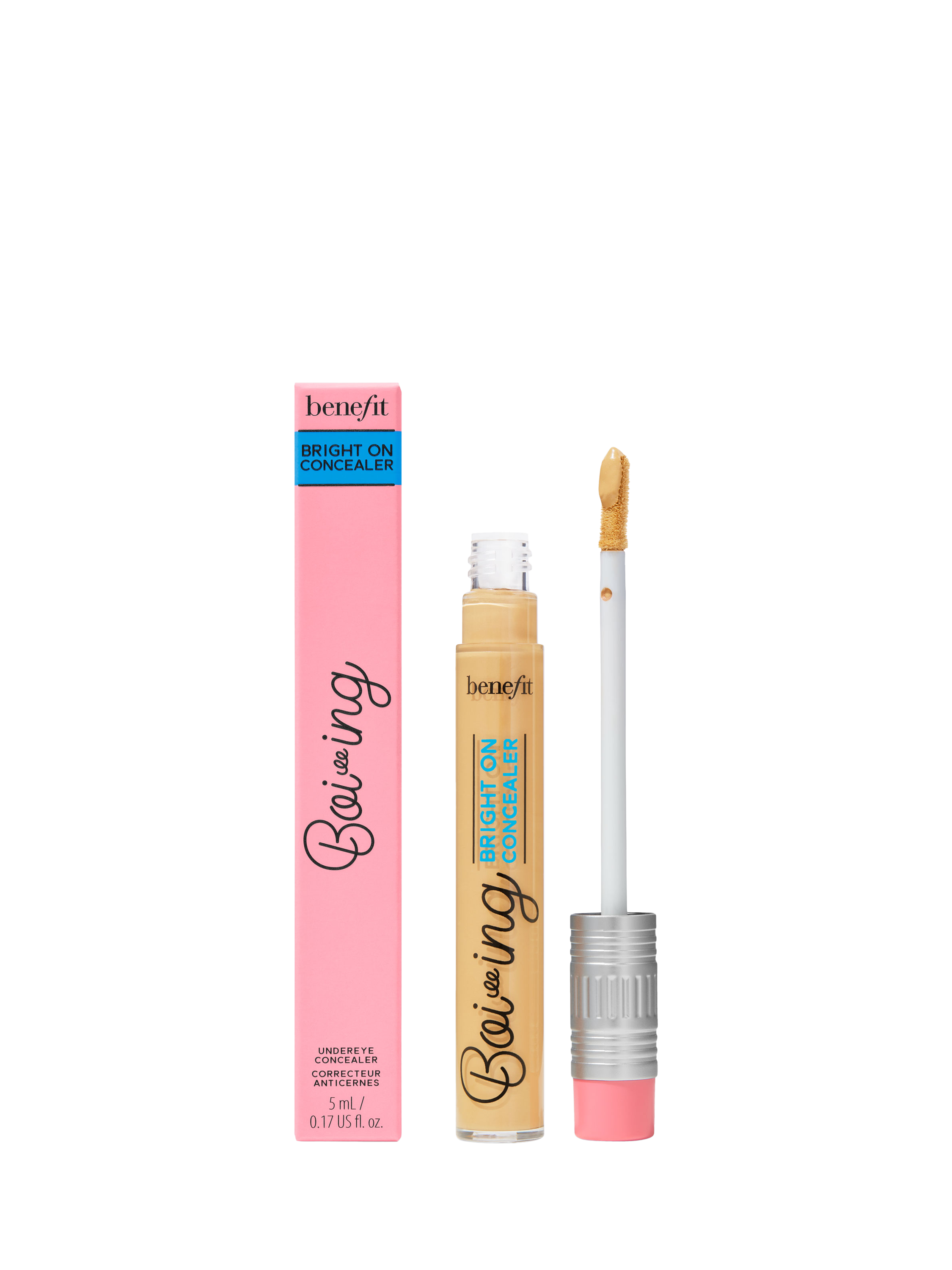 Product image 1 of 3, which shows Benefit Boi-ing Bright On Concealer, Cantaloupe