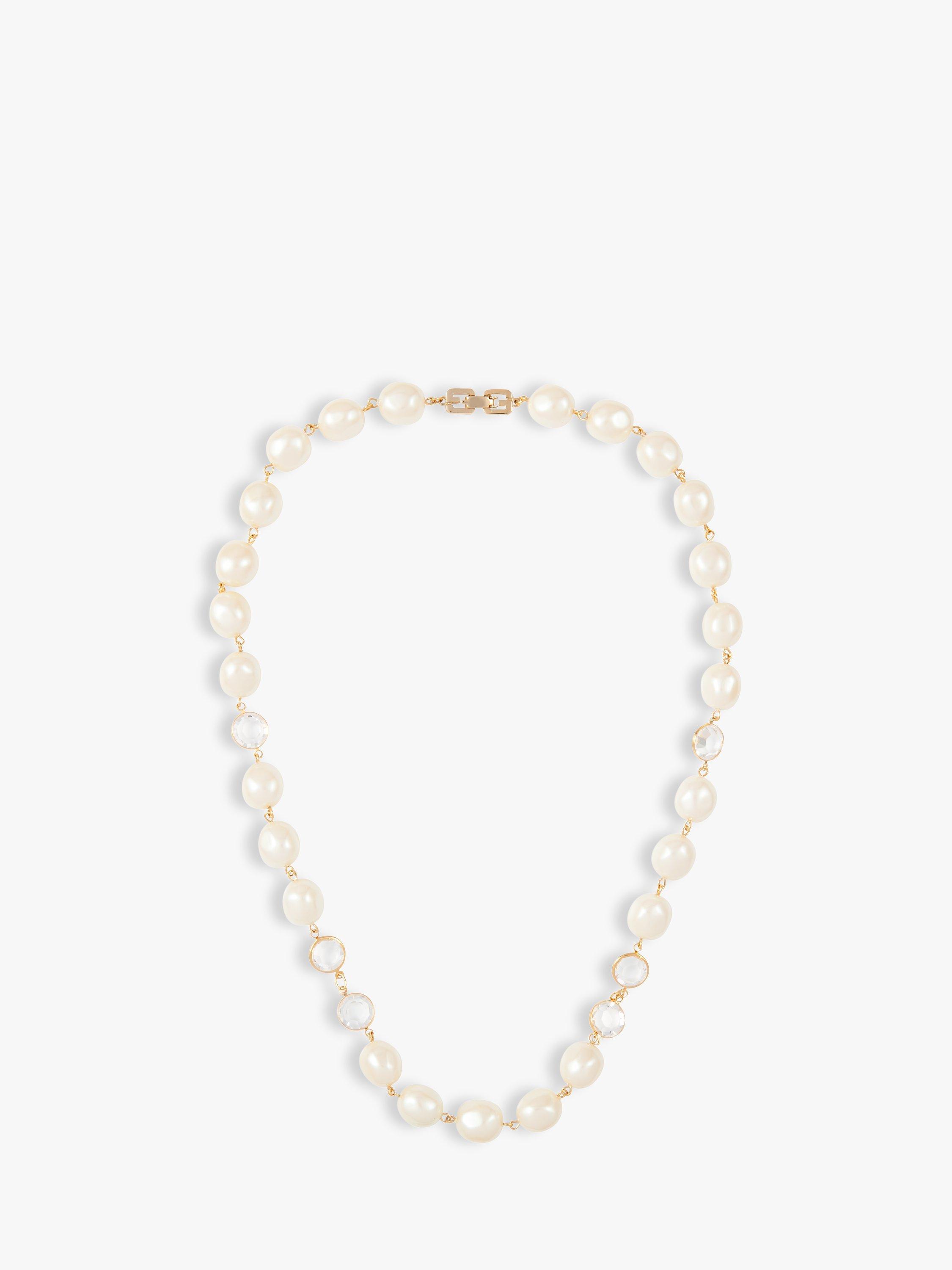 Product image 1 of 3, which shows Susan Caplan Pre-Loved Givenchy Faux Pearl Necklace, Made Circa 1990s