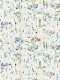 Voyage Hinton Poppy Furnishing Fabric, Violet/White