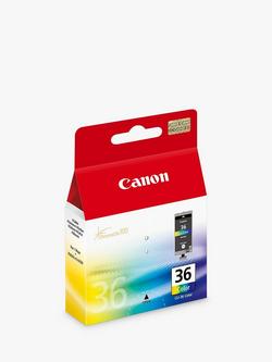 Canon CLI-36 Tri-Colour Ink Cartridge, Multi