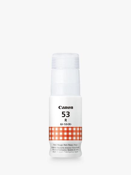 Canon GI-53 Printer Ink Bottle, Red