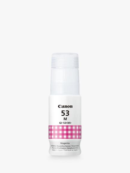 Canon GI-53 Printer Ink Bottle, Magenta
