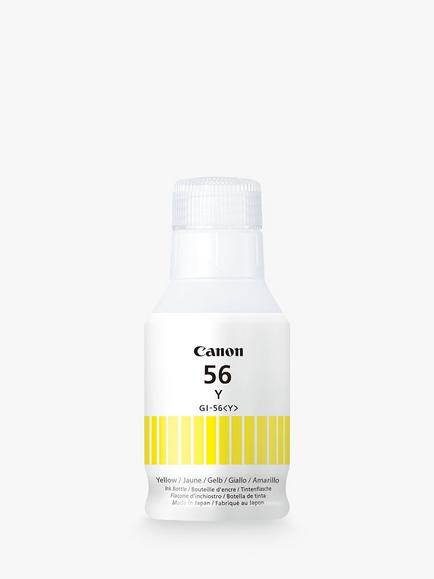 Canon GI-56 Printer Ink Bottle, Yellow