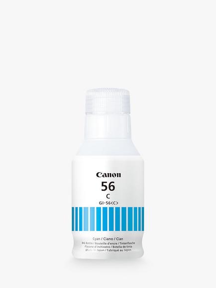 Canon GI-56 Printer Ink Bottle, Cyan