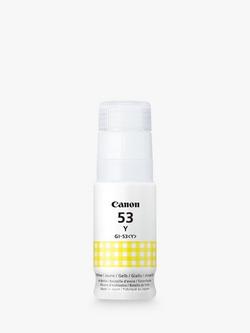 Canon GI-53 Printer Ink Bottle, Yellow
