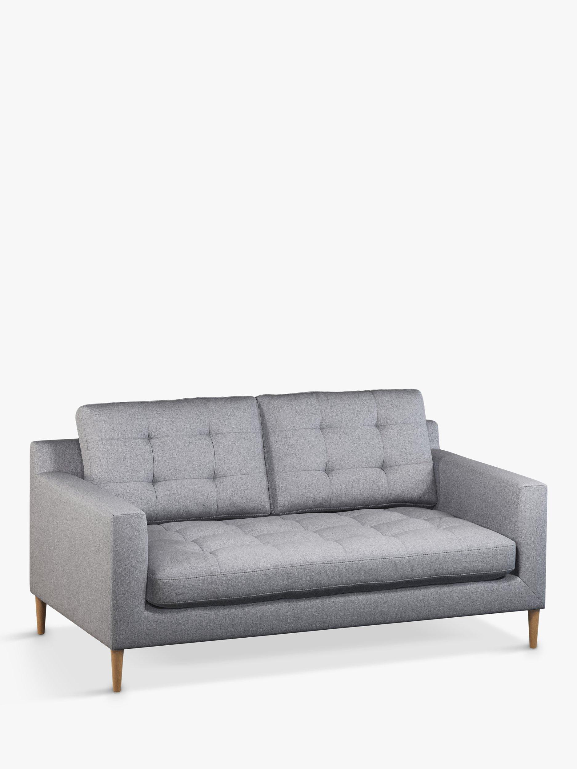 John Lewis OUTLET -  Draper Medium 2 Seater Sofa, Light Leg - Like New