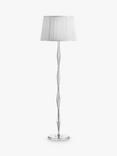 Laura Ashley Blake Crystal Floor Lamp Base, Polished Chrome