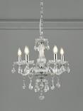 Laura Ashley Harriet Crystal 5 Arm Chandelier Ceiling Light, Clear