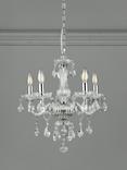 Laura Ashley Harriet Crystal 5 Arm Chandelier Ceiling Light, Clear