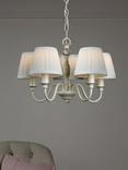 Laura Ashley Ellis 5 Arm Ceiling Light, Cream