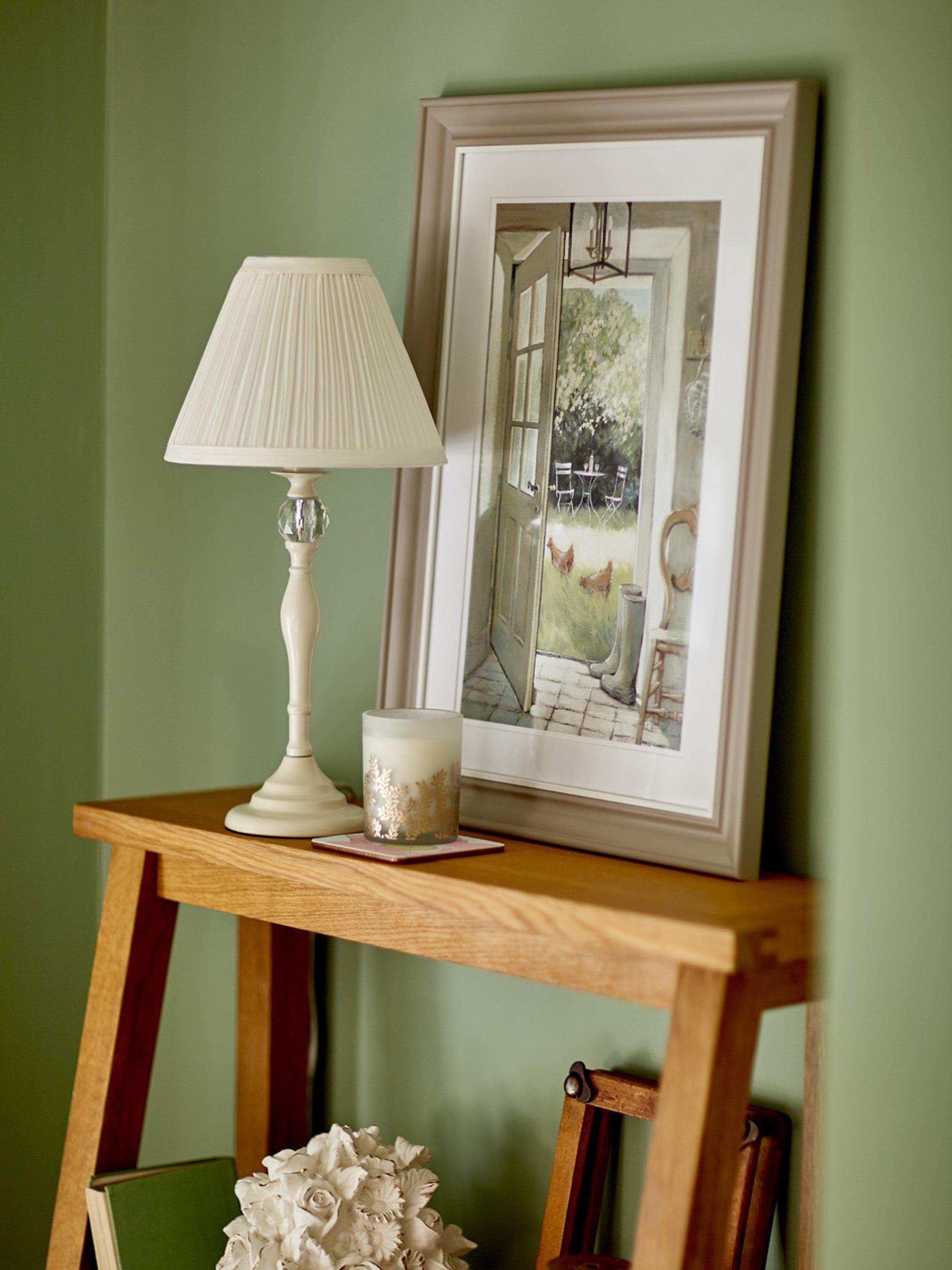 Laura Ashley Ellis Glass Ball Table Lamp