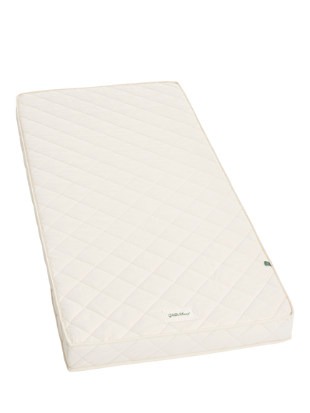 The Little Green Sheep Natural Junior Bed Mattress, Single, Off White