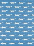 Scion Midi Fox Furnishing Fabric, Denim