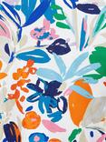 John Lewis Abstract Blossom Oilcloth Tablecloth Fabric, Multi