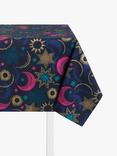 John Lewis Stars and Moons Oilcloth Tablecloth Fabric, Multi