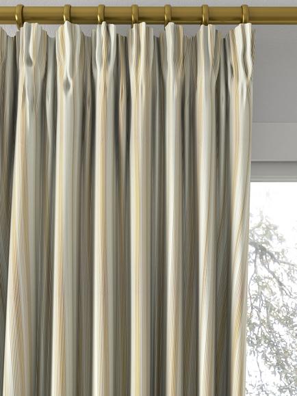 Harlequin Calla Made to Measure Curtains or Roman Blind, Seaglass/Nectar - view 2, Seaglass/Nectar