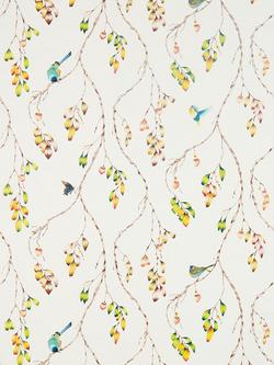 Harlequin Iyanu Voile Fabric, Paprika/Kiwi, Paprika/Kiwi