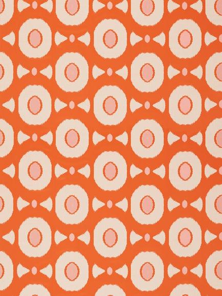 Harlequin Zinnia Furnishing Fabric, Clemetine/Peony