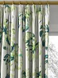 Harlequin Kelapa Made to Measure Curtains or Roman Blind, Emerald/Zest