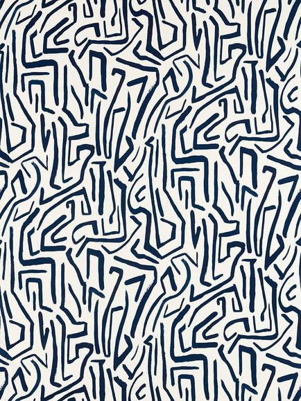 Harlequin Melodic Made to Measure Curtains or Roman Blind, Japanese Ink/Origami, Japanese Ink/Origami