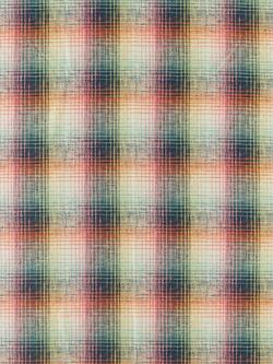 Harlequin Hamada Made to Measure Curtains of Roman Blind, Fuchsia/Marine, Fuchsia/Marine