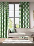 Harlequin Zinnia Furnishing Fabric, Emerald/Sky