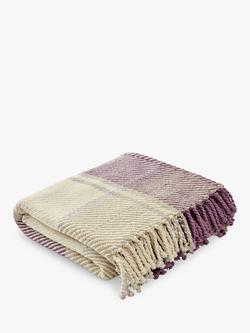 Laura Ashley Dylan Throw, Grape