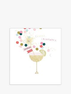 The Proper Mail Company Cocktail Birthday Card