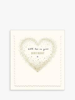 The Proper Mail Company Heart Birthday Card