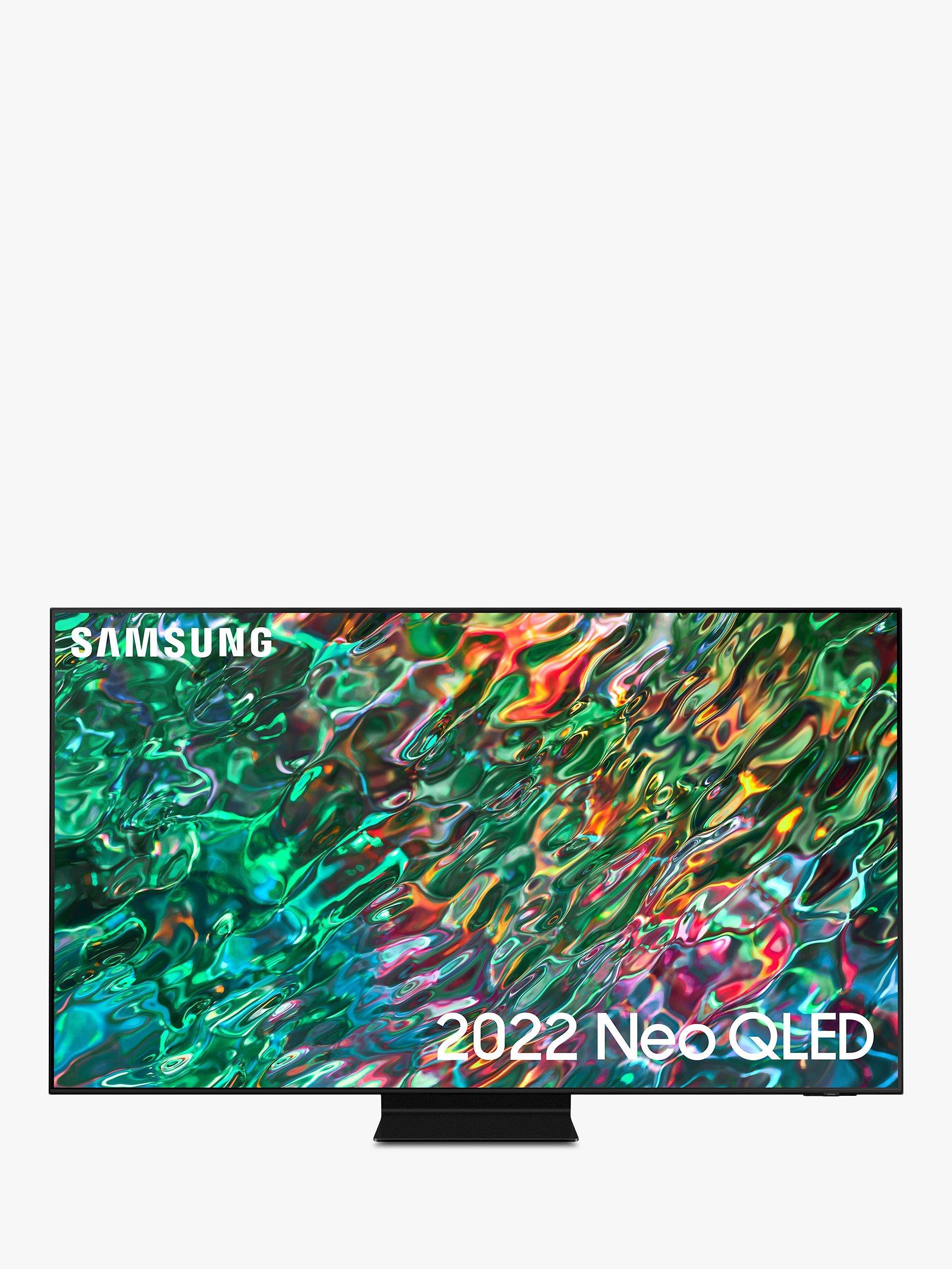 Samsung QE65QN90B (2022) Neo QLED HDR 2000 4K Ultra HD Smart TV, 65 inch with TVPlus/Freesat HD & Dolby Atmos, Sand Black