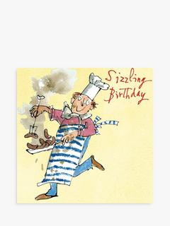 Woodmansterne Sizzling Birthday Card