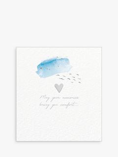 The Proper Mail Company Comfort of Memories Sympathy Card