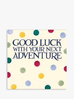 Emma Bridgewater Next Adventure Good Luck Leaving Card, 