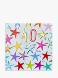 Wendy Jones Blackett 40th Birthday Card