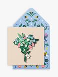 Tache Crafts Floral Bouquet Thank You Card