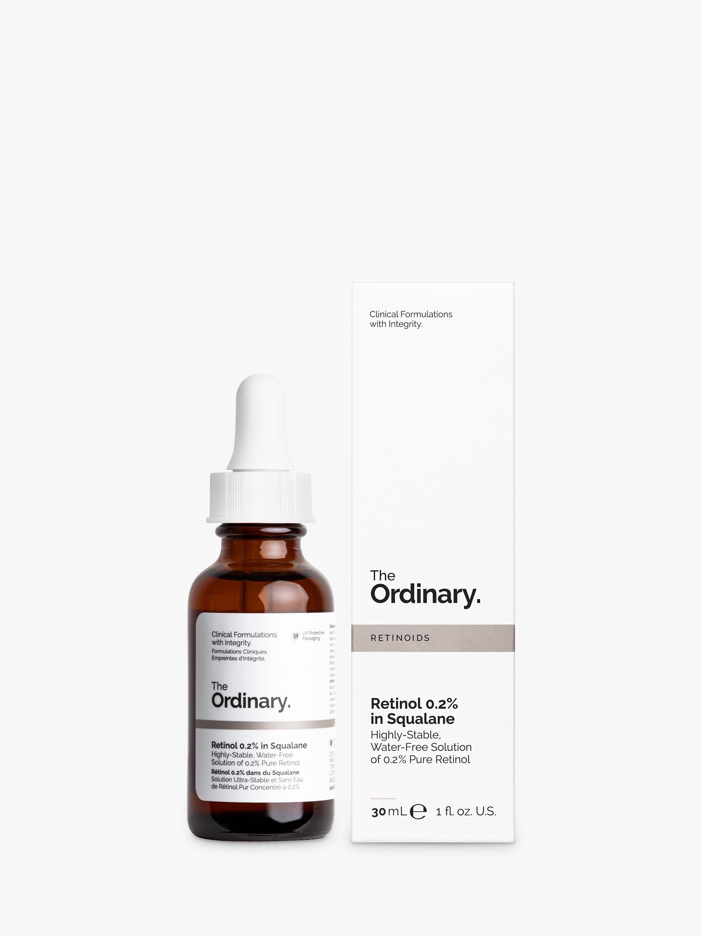 Product image 2 of 3, which shows The Ordinary Retinol 0.2% in Squalane, 30ml