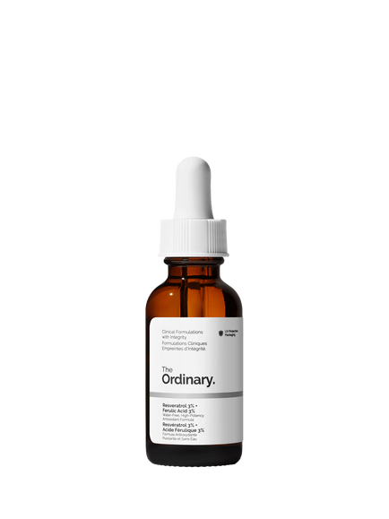 The Ordinary Resveratrol 3% + Ferulic Acid 3% Water-Free, High-Potency Antioxidant Formula, 30ml, 