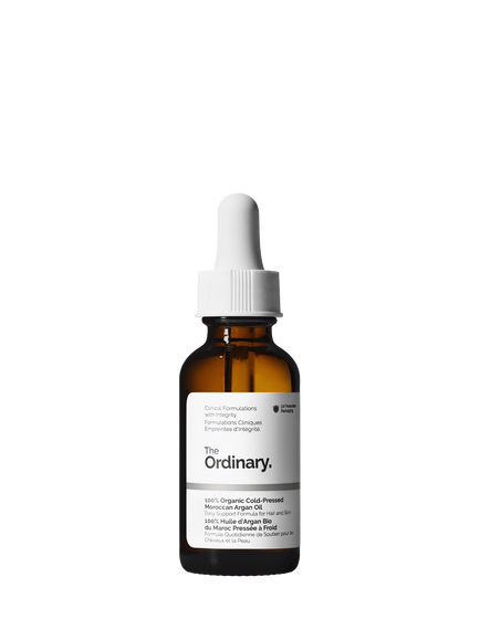 The Ordinary 100% Organic Cold Pressed Moroccan Argan Oil, 30ml, 