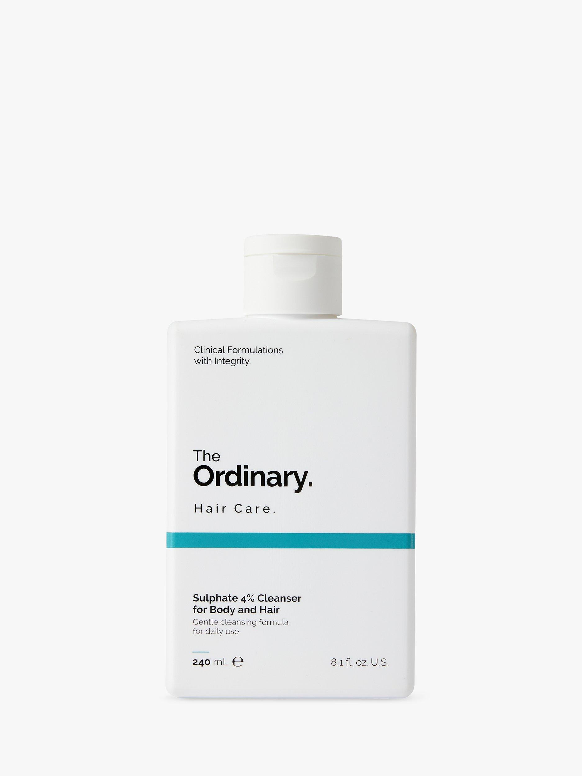 Product image 1 of 5, which shows The Ordinary 4% Sulphate Cleanser for Body and Hair, 240ml
