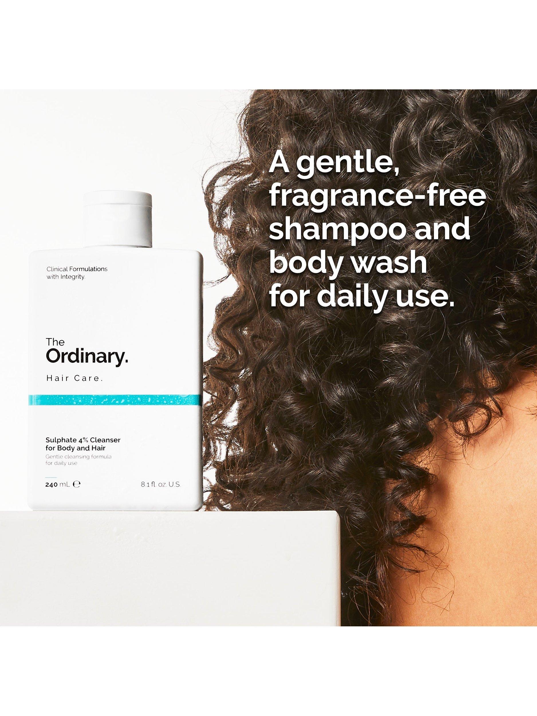 Product image 3 of 5, which shows The Ordinary 4% Sulphate Cleanser for Body and Hair, 240ml