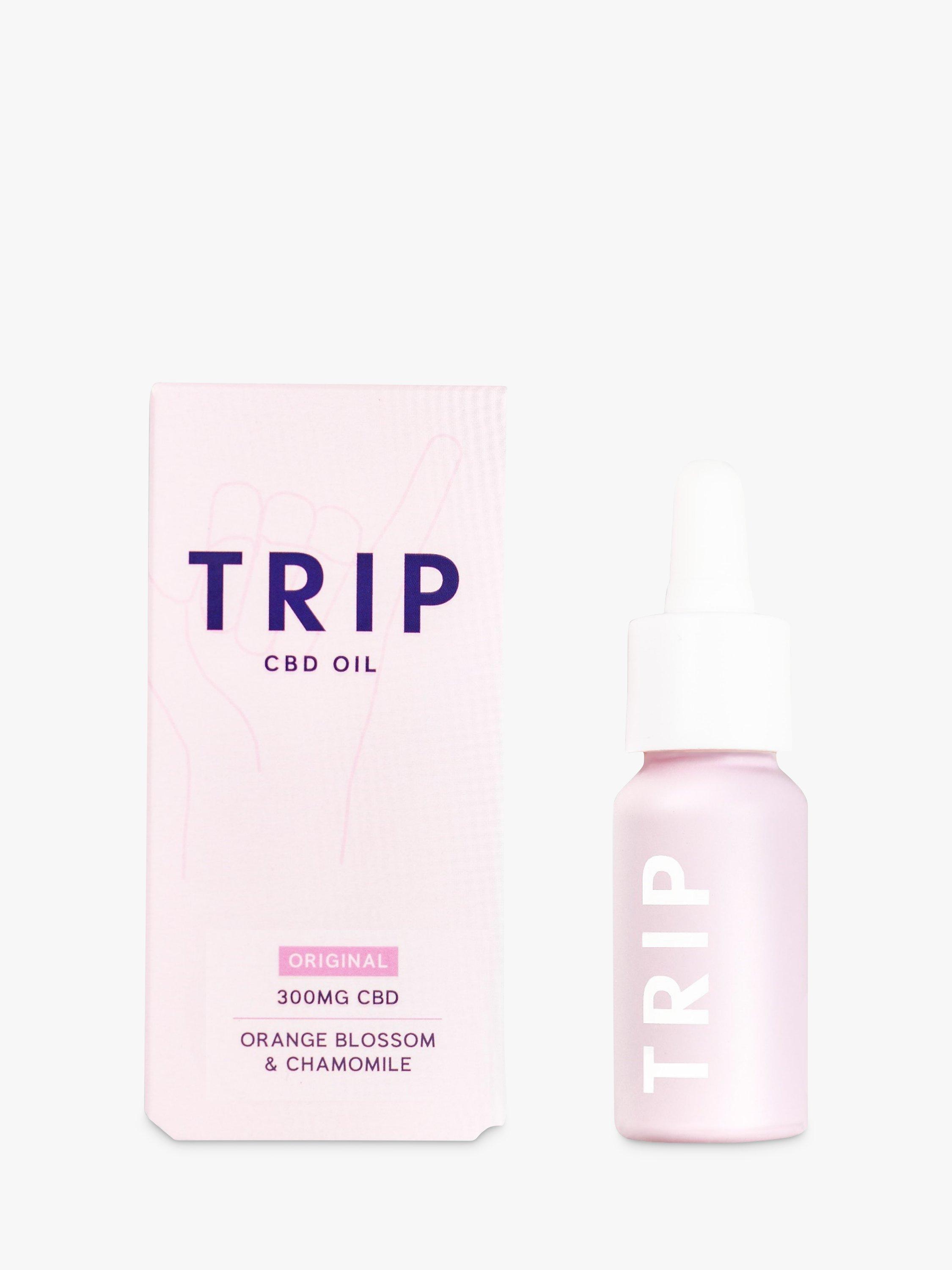 Product image 1 of 2, which shows TRIP Orange Blossom CBD Oil, 300mg