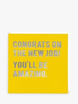 Redback Cards You'll Be Amazing New Job Card, 