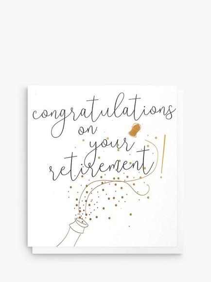 Caroline Gardner Congratulations Retirement Card, 