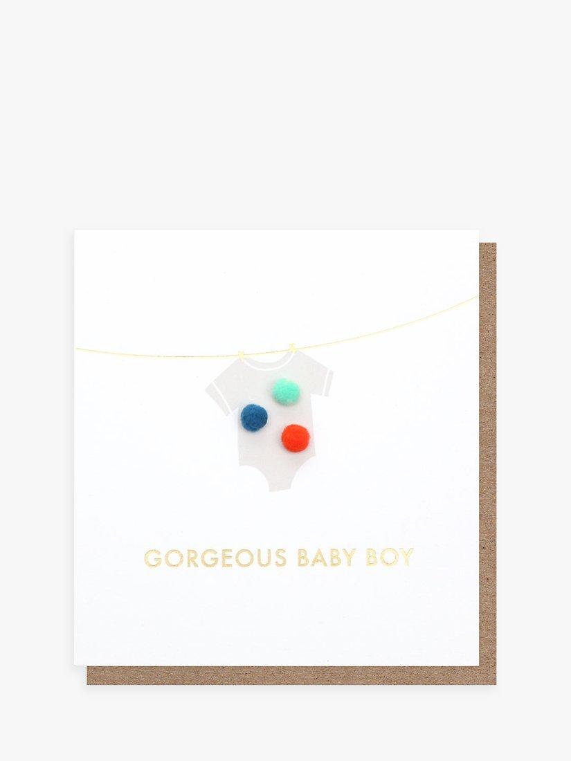 Caroline Gardner Boy New Baby Card