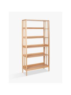 ercol for John Lewis Shalstone Shelving Unit, Oak, Oak